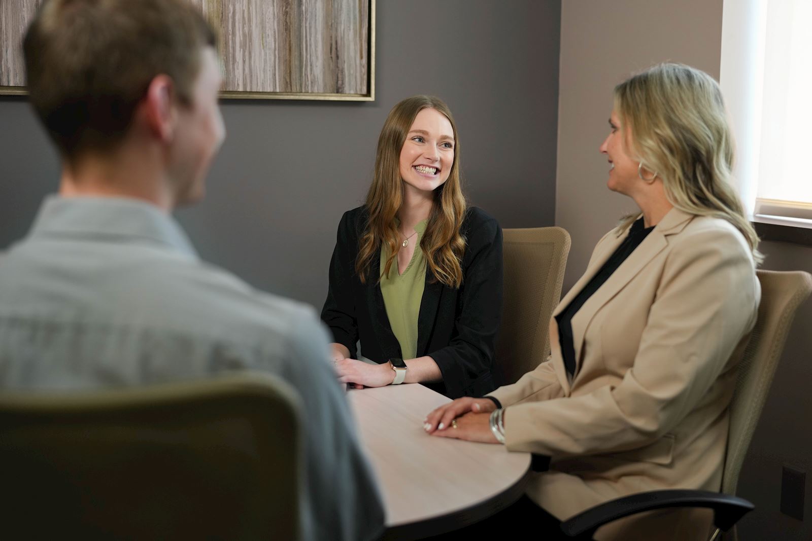 People in a business meeting